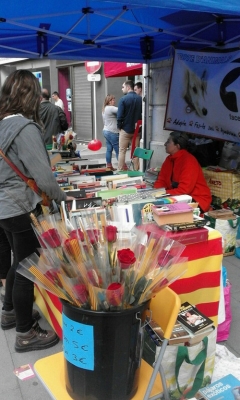 Enorme agradecimiento por la Diada de Sant Jordi