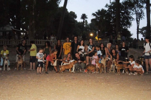 Foto de la jornada de civismo canino, Tortosa 10 de septiembre